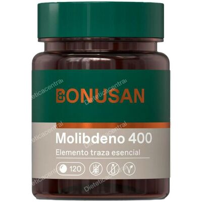 Bonusan Molibdeno 400 - Suplemento alimenticio - 120 tabletas Bonusan Molibdeno 400 - Suplemento alimenticio - 120 tabletas