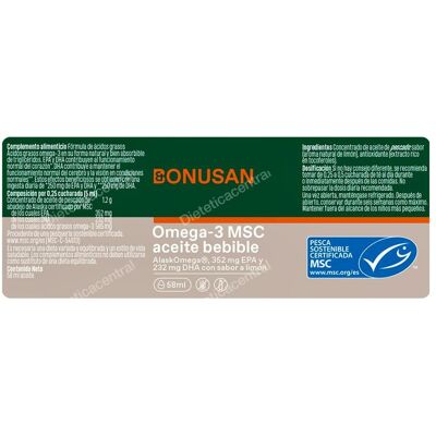 Bonusan Omega-3 MSC Aceite Bebible - Aceite Bonusan Omega-3 MSC Aceite Bebible - Aceite