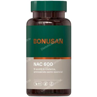 Bonusan NAC 600 mg 60 Cápsulas - Suplemento dietético Bonusan NAC 600 mg 60 Cápsulas - Suplemento dietético