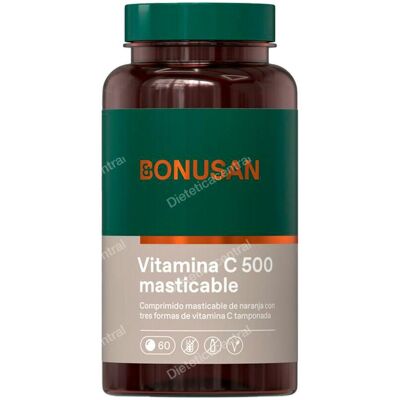 Bonusan Vitamina C 500 Naranja Masticables - Apoyo Inmunológico Bonusan Vitamina C 500 Naranja Masticables - Apoyo Inmunológico