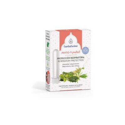 Esential Aroms Phyto-V Protect - Inhalador para Bienestar Respiratorio Esential Aroms Phyto-V Protect - Inhalador para Bienestar Respiratorio