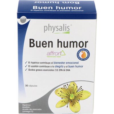 Physalis Hipérico Azafrán 30 Cápsulas - Suplemento Alimenticio Physalis Hipérico Azafrán 30 Cápsulas - Suplemento Alimenticio