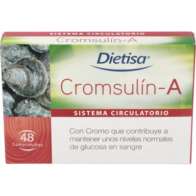 Dietisa Modelo A Cromsulin - Suplemento para controlar azúcar Dietisa Modelo A Cromsulin - Suplemento para controlar azúcar