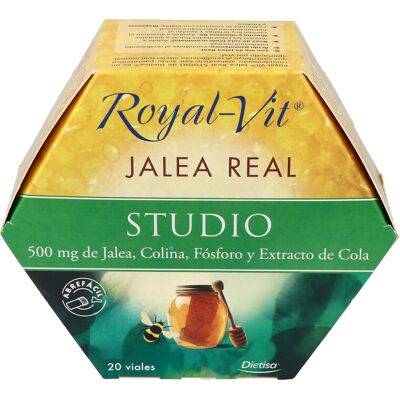 Dietisa Jalea Real Studio 20 Viales - Suplemento Alimenticio Dietisa Jalea Real Studio 20 Viales - Suplemento Alimenticio