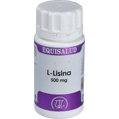 Equisalud Holomega L-Lisina 50 Cápsulas - Suplemento Alimenticio Equisalud Holomega L-Lisina 50 Cápsulas - Suplemento Alimenticio