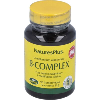Complejo B de NaturesPlus con salvado de arroz - Suplemento dietético Complejo B de NaturesPlus con salvado de arroz - Suplemento dietético