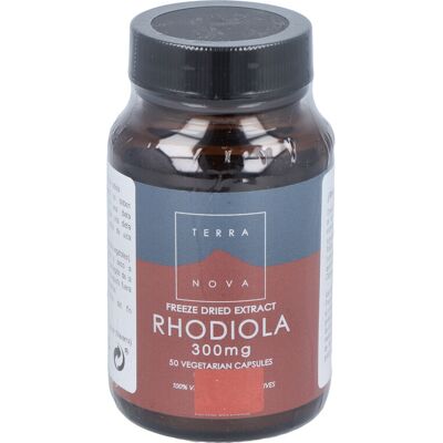 Terra Nova Rhodiola 300mg - Suplemento adaptógeno Terra Nova Rhodiola 300mg - Suplemento adaptógeno