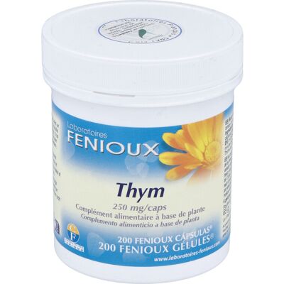 Fenioux Tomillo Thym 250 Mg - Suplemento Alimentar Fenioux Tomillo Thym 250 Mg - Suplemento Alimentar