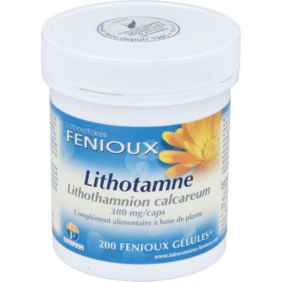 Fenioux Lithotamne 200 Cápsulas - Suplemento Alimenticio Fenioux Lithotamne 200 Cápsulas - Suplemento Alimenticio