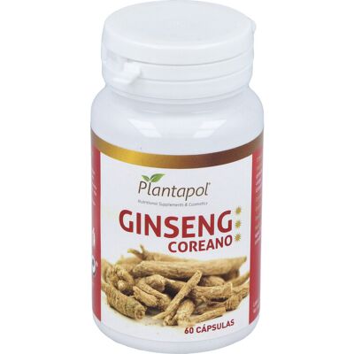 Ginseng Coreano Plantapol 60 Cápsulas - Mejora el Estrés y Energía Ginseng Coreano Plantapol 60 Cápsulas - Mejora el Estrés y Energía