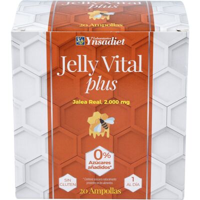 Ynsadiet Jelly Vital Plus Jelly 20 frascos de 2000mg - Suplemento dietético Ynsadiet Jelly Vital Plus Jelly 20 frascos de 2000mg - Suplemento dietético