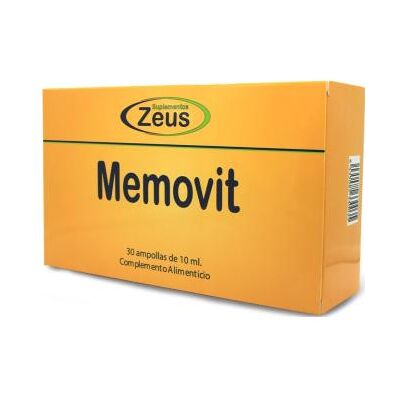Zeus Memovit - Complemento Alimenticio Para Mejorar Memoria y Sistema Nervioso Zeus Memovit - Complemento Alimenticio Para Mejorar Memoria y Sistema Nervioso
