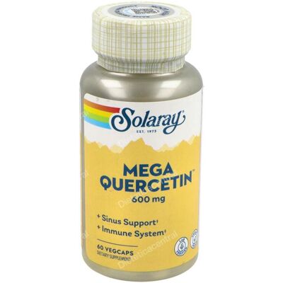 Mega Quercetin Solaray 60 cápsulas vegetales - Complemento dietético Mega Quercetin Solaray 60 cápsulas vegetales - Complemento dietético