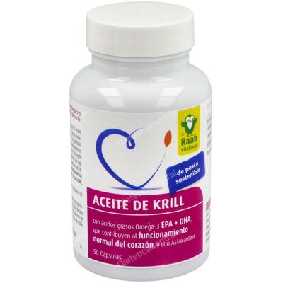 Raab Aceite de Krill Forte - Cápsulas Omega-3 Raab Aceite de Krill Forte - Cápsulas Omega-3