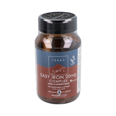 Terra Nova Easy Iron 20mg Complejo - Suplemento de hierro Terra Nova Easy Iron 20mg Complejo - Suplemento de hierro