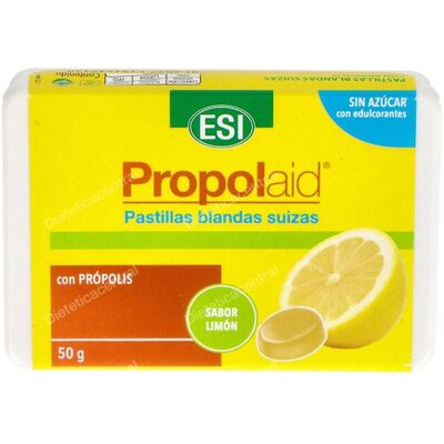 ESI - TREPAT DIET Propolaid Limón - Pastillas de propóleo blandas - 50g ESI - TREPAT DIET Propolaid Limón - Pastillas de propóleo blandas - 50g