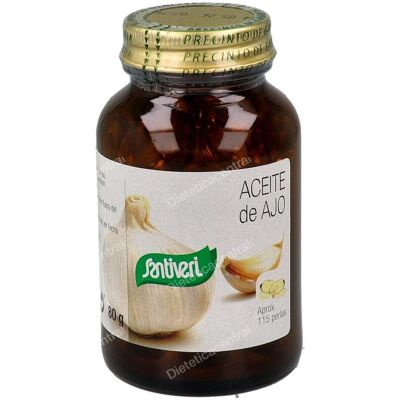 Perlas de Aceite de Ajo Santiveri - Corazón y Inmunidad Perlas de Aceite de Ajo Santiveri - Corazón y Inmunidad