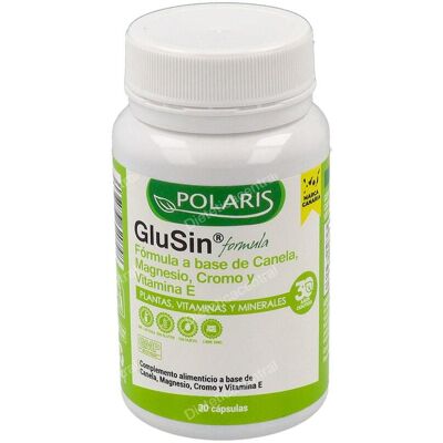 Polaris Glusin - Suplemento de Canela y Magnesio - 30 Cápsulas Polaris Glusin - Suplemento de Canela y Magnesio - 30 Cápsulas