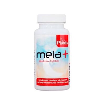 Plantis Mela+ - Melatonina, Tryptófano, 60 cápsulas Plantis Mela+ - Melatonina, Tryptófano, 60 cápsulas