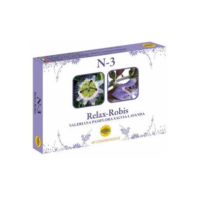 Robis N-3 Relax - Valeriana, Lavanda, Pasiflora - Complemento dietético Robis N-3 Relax - Valeriana, Lavanda, Pasiflora - Complemento dietético