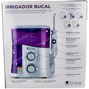 Dr. line dr.line irrigador dental c/lampara uv sanitizacion dep. 100 Dr. line dr.line irrigador dental c/lampara uv sanitizacion dep. 100