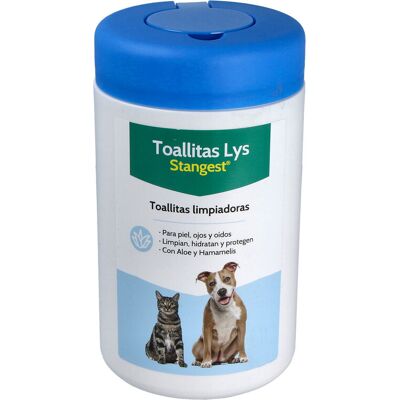 Toallitas Lys Stangest - Higiene para Mascotas - 120 Unidades Toallitas Lys Stangest - Higiene para Mascotas - 120 Unidades