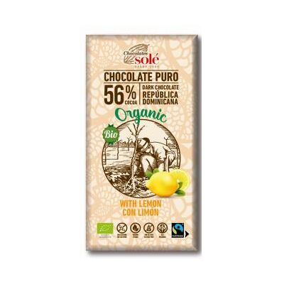 Chocolates Sole Chocolate Negro Limón - 100g Chocolates Sole Chocolate Negro Limón - 100g