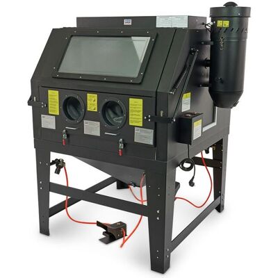 HBM Cabina de granallado SBC 1200 con aspiración - NEGRO HBM Cabina de granallado SBC 1200 con aspiración - NEGRO