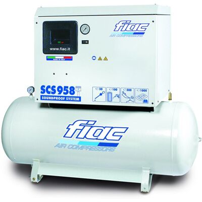 Fiac compresor silencioso SCS - AB958 7,5 CV 270 litros Fiac compresor silencioso SCS - AB958 7,5 CV 270 litros