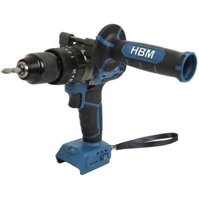 Taladro de batería HBM con función de percusión de 20 Voltios Power20 Taladro de batería HBM con función de percusión de 20 Voltios Power20