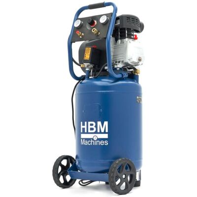 Compresor de pistón vertical HBM de 50 litros accionado directamente Compresor de pistón vertical HBM de 50 litros accionado directamente