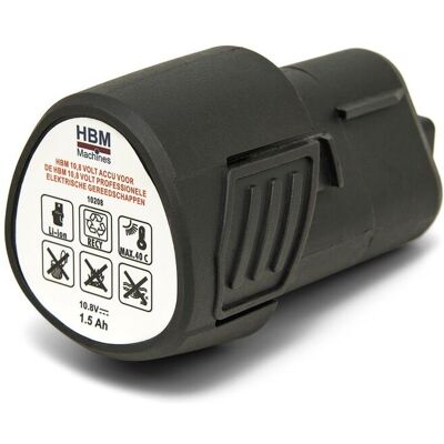 Batería de Li-ion HBM 10.8 Volt 1.5 Ah Power10 Batería de Li-ion HBM 10.8 Volt 1.5 Ah Power10