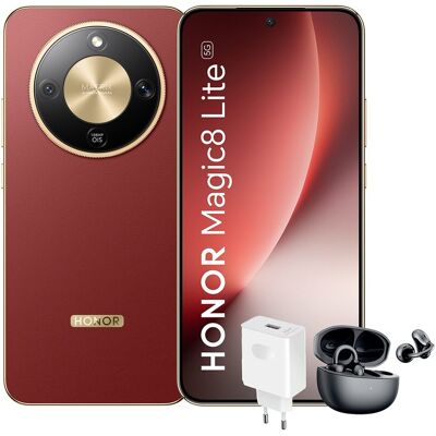 Honor - Magic8 lite 8GB + 512GB móvil libre + Cargador 66W. Marrón 512 GB + 12 GB RAM Honor - Magic8 lite 8GB + 512GB móvil libre + Cargador 66W. Marrón 512 GB + 12 GB RAM