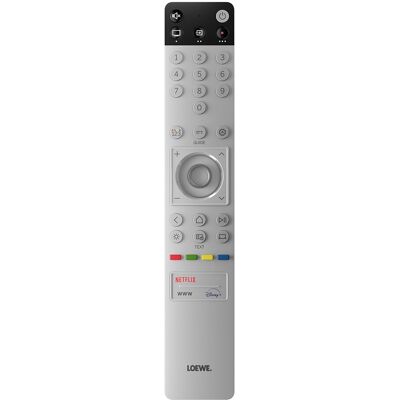 Loewe - Mando a distancia stellar para TV's stellar con Sistema Operativo Tizen. Aluminio Loewe - Mando a distancia stellar para TV's stellar con Sistema Operativo Tizen. Aluminio
