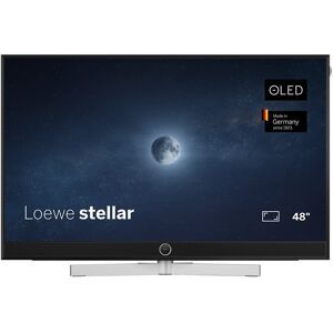 Loewe - TV OLED 121 cm (48'') stellar 48 UHD 4K, HDR, Wi-Fi y Smart TV con barra sonido 80W y DR+. Aluminio negro / lava Loewe - TV OLED 121 cm (48'') stellar 48 UHD 4K, HDR, Wi-Fi y Smart TV con barra sonido 80W y DR+. Aluminio negro / lava