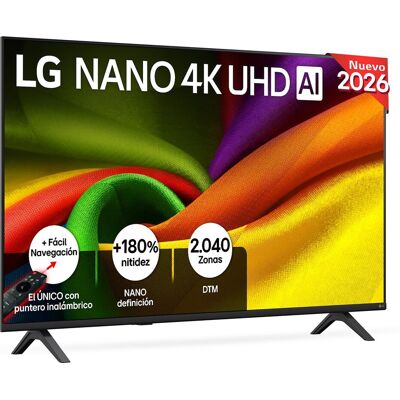 LG - TV LED 126 cm (50") 50NU900B6LA Nano 4K UHD, Smart TV, AI, NU90. Gris oscuro / Negro LG - TV LED 126 cm (50") 50NU900B6LA Nano 4K UHD, Smart TV, AI, NU90. Gris oscuro / Negro