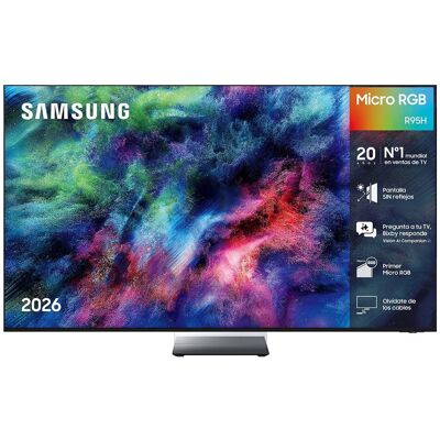 Samsung - TV Micro RGB 214cm (85") TMR85R95HATXXC 4K Smart TV SIN reflejos con Vision AI. Negro Samsung - TV Micro RGB 214cm (85") TMR85R95HATXXC 4K Smart TV SIN reflejos con Vision AI. Negro