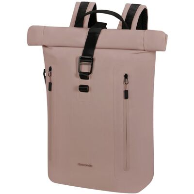 Samsonite - Mochila rolltop Coatify Biz para portátil de 15,6''. Rosa Samsonite - Mochila rolltop Coatify Biz para portátil de 15,6''. Rosa