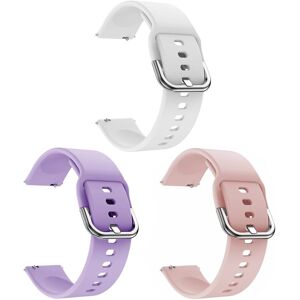 Friendly License - Correa universal Silicona para Smartwatch - 3 unidades. Multicolor Friendly License - Correa universal Silicona para Smartwatch - 3 unidades. Multicolor