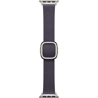 Apple - Correa con hebilla moderna 42mm en color Púrpura noche Talla M. Púrpura noche Apple - Correa con hebilla moderna 42mm en color Púrpura noche Talla M. Púrpura noche