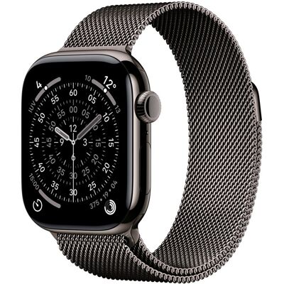 Apple - Watch Series 11 GPS + Cellular 42mm Titanio pizarra con Correa Milanese Loop Pizarra. Titanio Pizarra Apple - Watch Series 11 GPS + Cellular 42mm Titanio pizarra con Correa Milanese Loop Pizarra. Titanio Pizarra