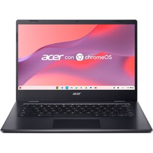Acer - Portátil Chromebook 314 CBOA314-1H, Intel Celeron N4500, 4GB, 128GB eMMC, 14' FullHD, ChromeOS, Negro. Negro Acer - Portátil Chromebook 314 CBOA314-1H, Intel Celeron N4500, 4GB, 128GB eMMC, 14' FullHD, ChromeOS, Negro. Negro