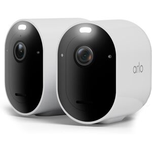 Arlo - Cámara de seguridad para exteriores Pro 6, kit de 2 cámaras. Blanco Arlo - Cámara de seguridad para exteriores Pro 6, kit de 2 cámaras. Blanco