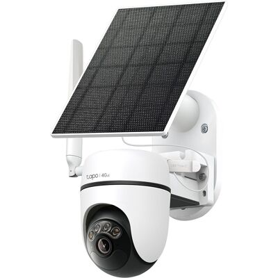 TAPO - Cámara de vigilancia para exterior con Panel Solar y Batería C615G Kit, 2K, 360º, Detección IA, Visión Nocturna a Color, Alarma de Luz y S. TAPO - Cámara de vigilancia para exterior con Panel Solar y Batería C615G Kit, 2K, 360º, Detección IA, Visión Nocturna a Color, Alarma de Luz y S.