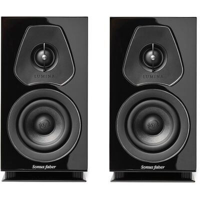 Sonus Faber - Altavoces Lumina I par de monitores negro. Negro Sonus Faber - Altavoces Lumina I par de monitores negro. Negro