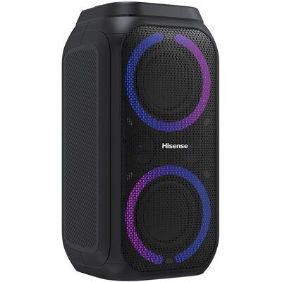 Hisense - Altavoz portátil alta potencia Party Rocket 160, 2.0, Bluetooth. Negro Hisense - Altavoz portátil alta potencia Party Rocket 160, 2.0, Bluetooth. Negro