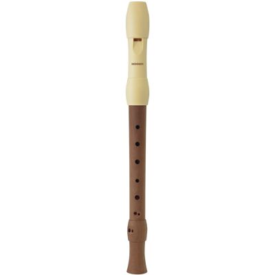 Hohner - Flauta dulce soprano B95840 Madera-Plastico Marfil, Barroca. Blanco Hohner - Flauta dulce soprano B95840 Madera-Plastico Marfil, Barroca. Blanco