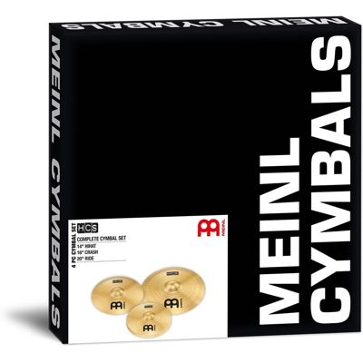 Meinl - Pack de Platos Hcs141620. Metálico Meinl - Pack de Platos Hcs141620. Metálico