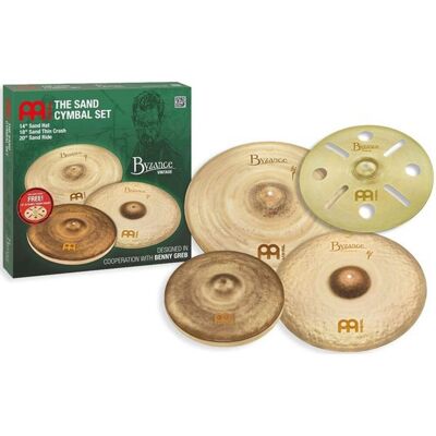 Meinl - Set de platos BV-480+B16TRC. Oro Meinl - Set de platos BV-480+B16TRC. Oro