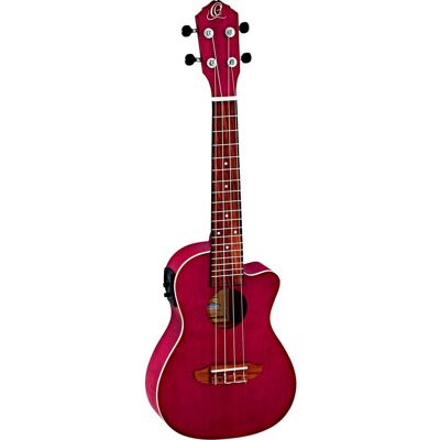 Ortega - Ukelele Electrificado Concierto RURUBY-CE. Rojo Ortega - Ukelele Electrificado Concierto RURUBY-CE. Rojo